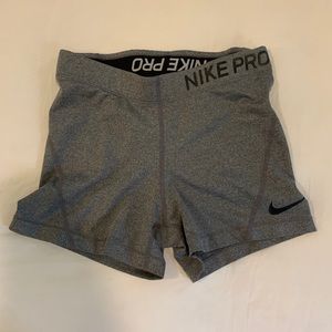 NIKE pro 3” spandex shorts